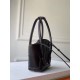 Bottega Veneta Arco Mini Bag In Black Intrecciato Calfskin