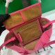 Bottega Veneta Arco Mini Bag In Pink Intrecciato Leather