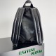 Bottega Veneta Small Backpack In Black Intrecciato Calfskin