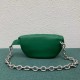 Bottega Veneta The Pouch Belt Bag In Green Lambskin