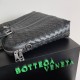 Bottega Veneta Large Briefcase In Black Intrecciato Calfskin