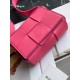 Bottega Veneta Candy Cassette Bag In Cranberry Lambskin