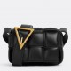 Bottega Veneta Candy Padded Cassette Bag In Black Lambskin