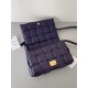 Bottega Veneta Padded Cassette Bag In Purple Intrecciato Deerskin