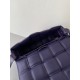 Bottega Veneta Padded Cassette Bag In Purple Intrecciato Deerskin