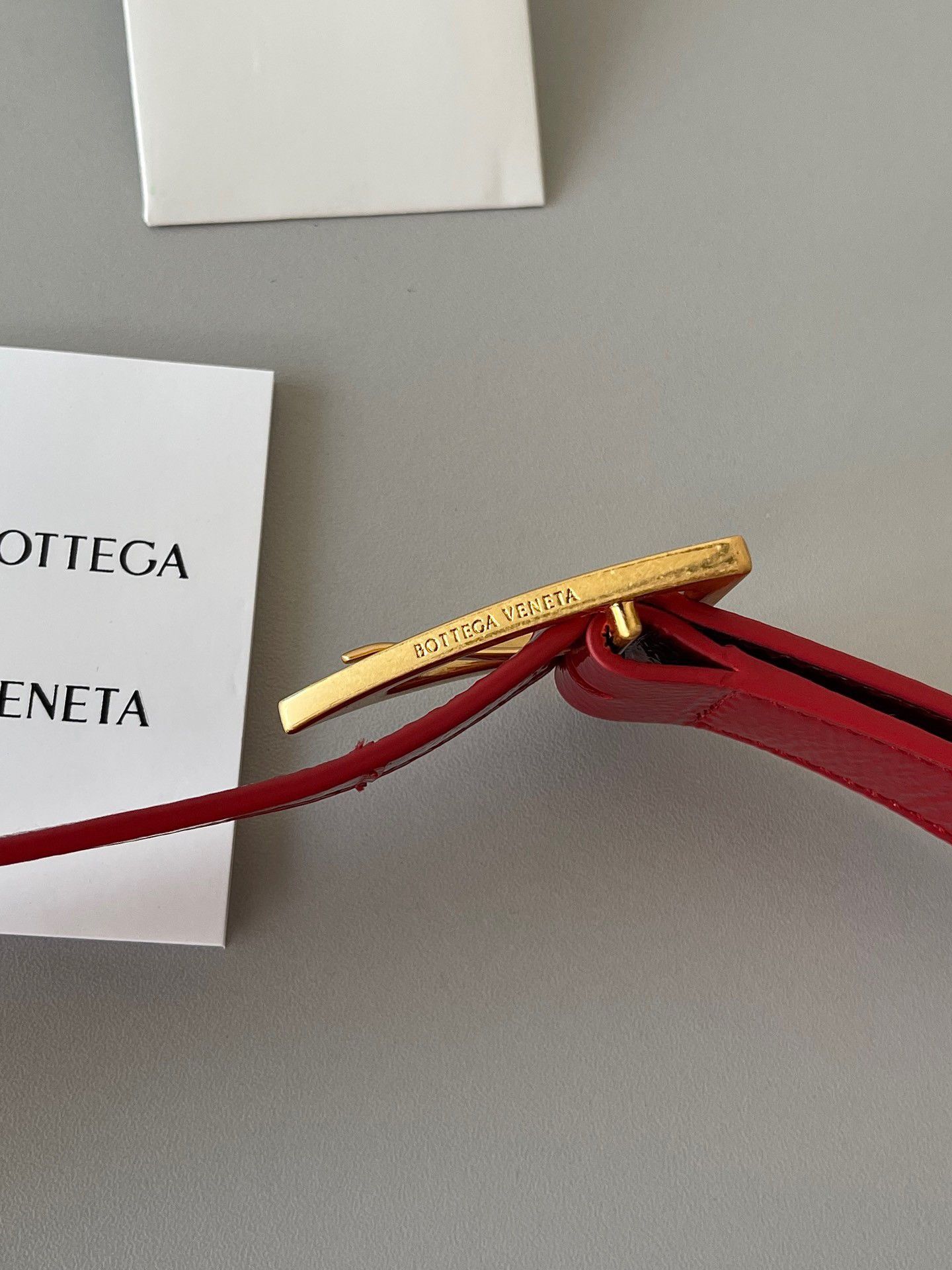 Bottega Veneta Padded Cassette Bag In Red Intrecciato Deerskin