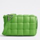 Bottega Veneta Padded Cassette Bag In Acid Green Lambskin