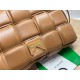 Bottega Veneta Padded Cassette Bag In Caramel Intrecciato Lambskin