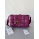 Bottega Veneta Padded Cassette Bag In Cinnabar Intrecciato Lambskin