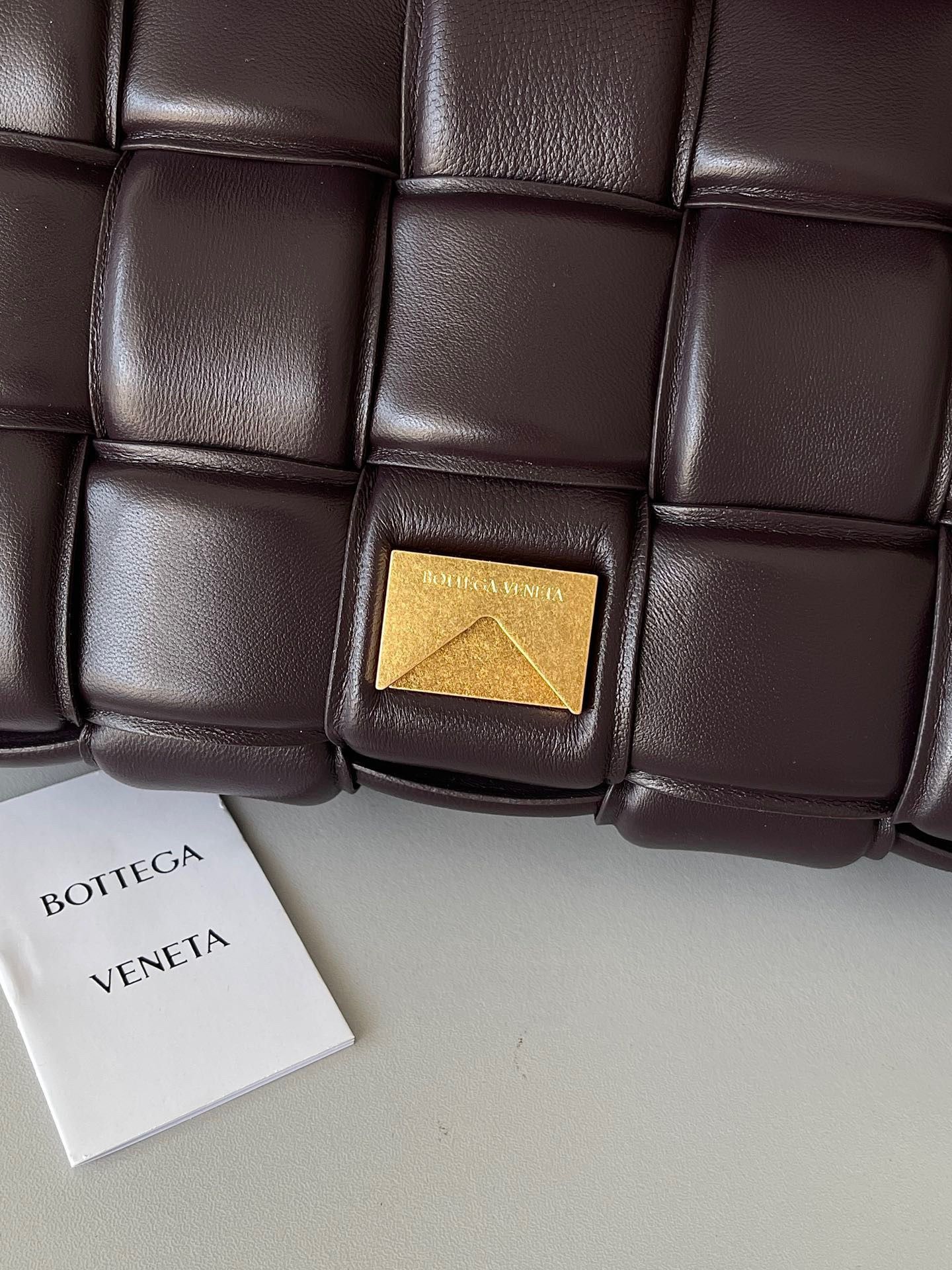 Bottega Veneta Padded Cassette Bag In Fondant Intrecciato Lambskin