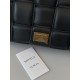 Bottega Veneta Padded Cassette Bag In Black Intrecciato Lambskin