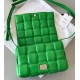 Bottega Veneta Padded Cassette Bag In Parakeet Intrecciato Lambskin