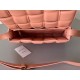 Bottega Veneta Padded Cassette Bag In Peachy Intrecciato Lambskin