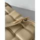 Bottega Veneta Padded Cassette Bag In Porridge Intrecciato Lambskin