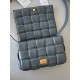 Bottega Veneta Padded Cassette Bag In Thunder Intrecciato Lambskin