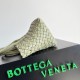 Bottega Veneta Cabat Mini Bag In Travertine Intrecciato Lambskin