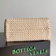 Bottega Veneta Cabat Medium Bag In Melon Intrecciato Lambskin