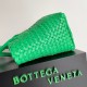 Bottega Veneta Cabat Medium Bag In Green Intrecciato Lambskin