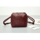 Bottega Veneta Mini Cassette Camera Bag In Bordeaux Lambskin