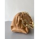 Bottega Veneta The Chain Pouch Bag In Almond Calfskin