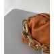 Bottega Veneta The Chain Pouch Bag In Clay Calfskin