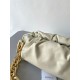 Bottega Veneta The Chain Pouch Bag In Plaster Calfskin