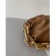 Bottega Veneta The Chain Pouch Bag In Teak Calfskin