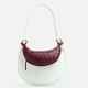 Bottega Veneta Gemelli Small Bag in Glacier Barolo Intrecciato Lambskin