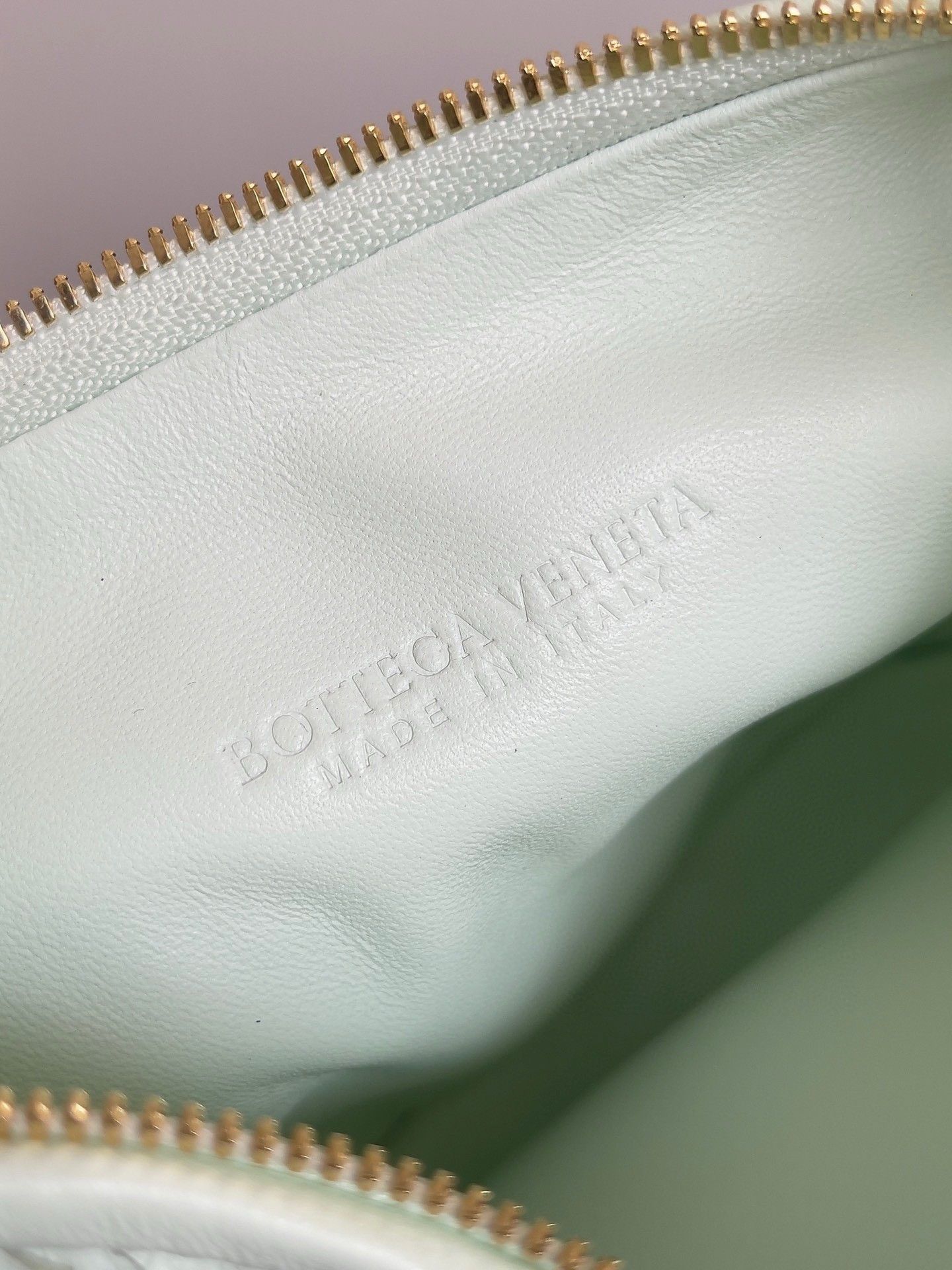 Bottega Veneta Gemelli Small Bag in Glacier Barolo Intrecciato Lambskin