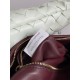 Bottega Veneta Gemelli Medium Bag in Barolo Glacier Intrecciato Lambskin