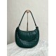 Bottega Veneta Gemelli Medium Bag in Emerald Green Intrecciato Lambskin