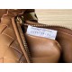 Bottega Veneta BV Jodie Mini Bag In Caramel Intrecciato Lambskin