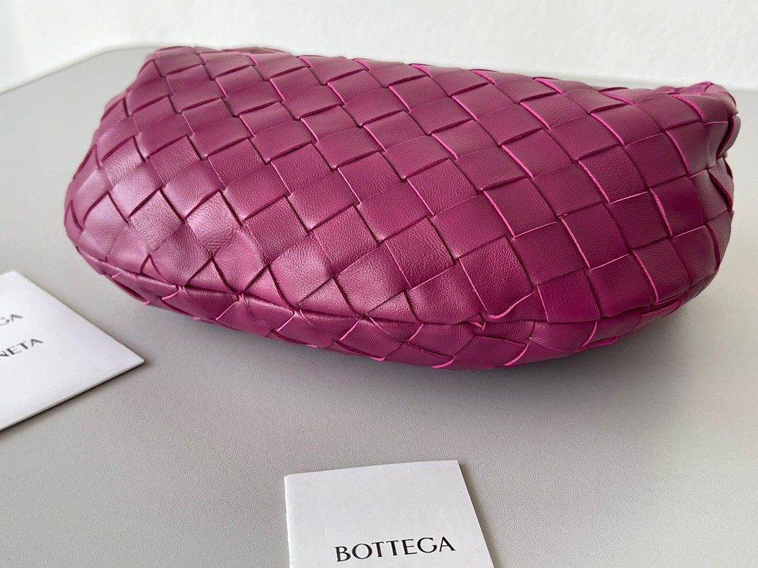 Bottega Veneta BV Jodie Mini Bag In Cinnabar Intrecciato Lambskin