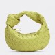 Bottega Veneta BV Jodie Mini Bag In Kiwi Intrecciato Lambskin