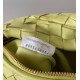 Bottega Veneta BV Jodie Mini Bag In Kiwi Intrecciato Lambskin