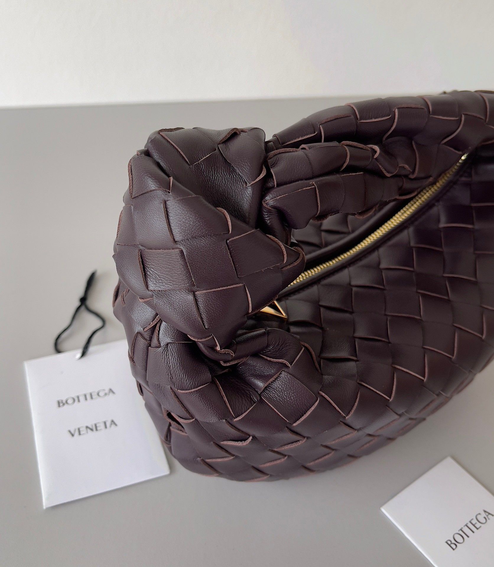 Bottega Veneta BV Jodie Mini Bag In Potion Intrecciato Lambskin