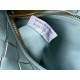 Bottega Veneta BV Jodie Mini Bag In Teal Washed Intrecciato Lambskin