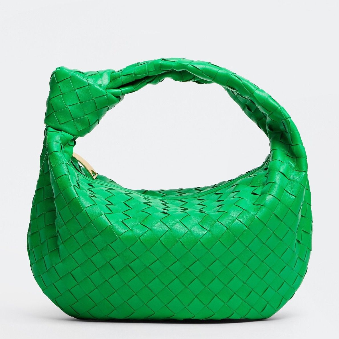 Bottega Veneta BV Jodie Teen Bag In Parakeet Intrecciato Lambskin