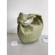 Bottega Veneta BV Jodie Teen Bag In Travertine Intrecciato Lambskin