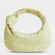 Bottega Veneta BV Jodie Teen Bag In Lemon Suede Calfskin