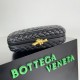 Bottega Veneta Knot Minaudiere Clutch In Black Intrecciato Lambskin