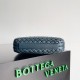 Bottega Veneta Knot Minaudiere Clutch In Space Intrecciato Lambskin