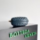 Bottega Veneta Knot Minaudiere Clutch In Space Intrecciato Lambskin