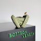 Bottega Veneta Knot Minaudiere Clutch In Travertine Intrecciato Lambskin