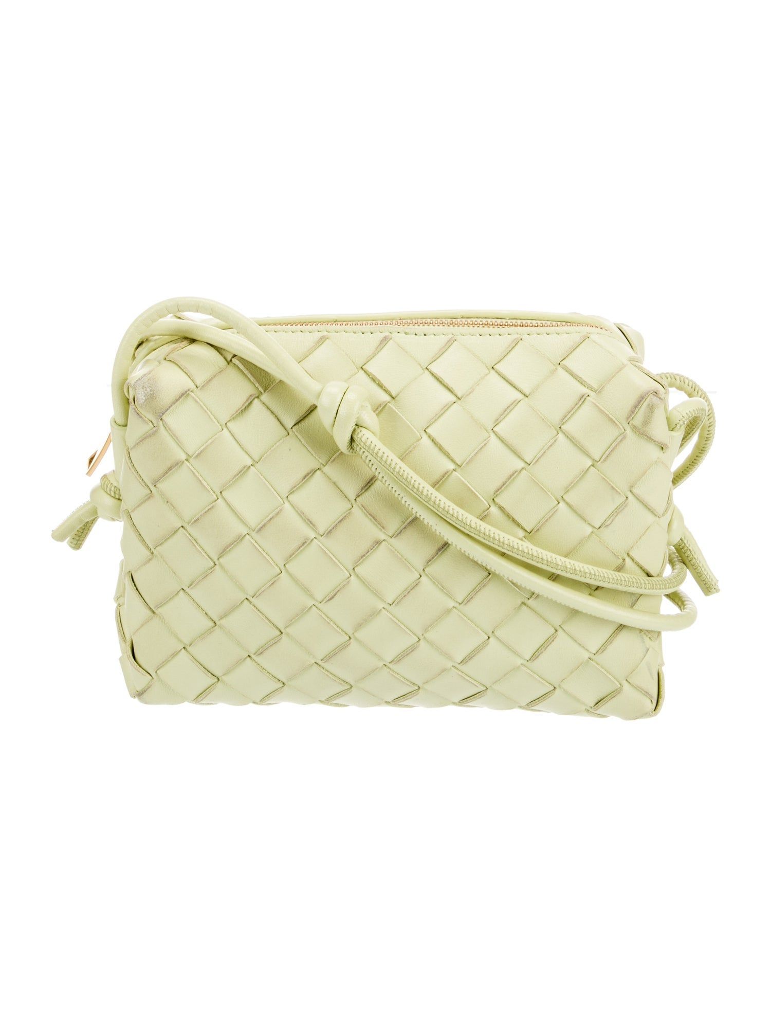 Bottega Veneta Loop Small Bag In Lantern Intrecciato Lambskin