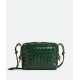 Bottega Veneta Loop Small Bag In Raintree Intrecciato Lambskin