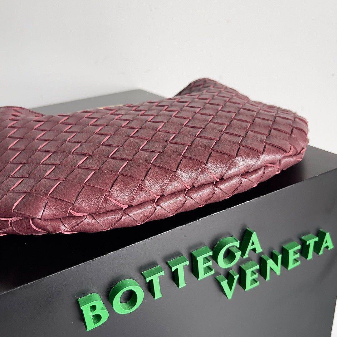 Bottega Veneta Sardine Small Bag In Barolo Intrecciato Lambskin