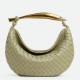 Bottega Veneta Sardine Small Bag In Travertine Intrecciato Lambskin