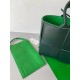 Bottega Veneta Arco Small Tote In Green Intrecciato Lambskin