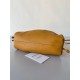 Bottega Veneta Mini Pouch with Strap in Teak Calfskin